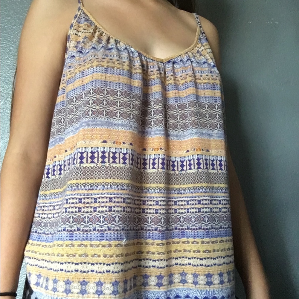 Multi colored tank from H&M